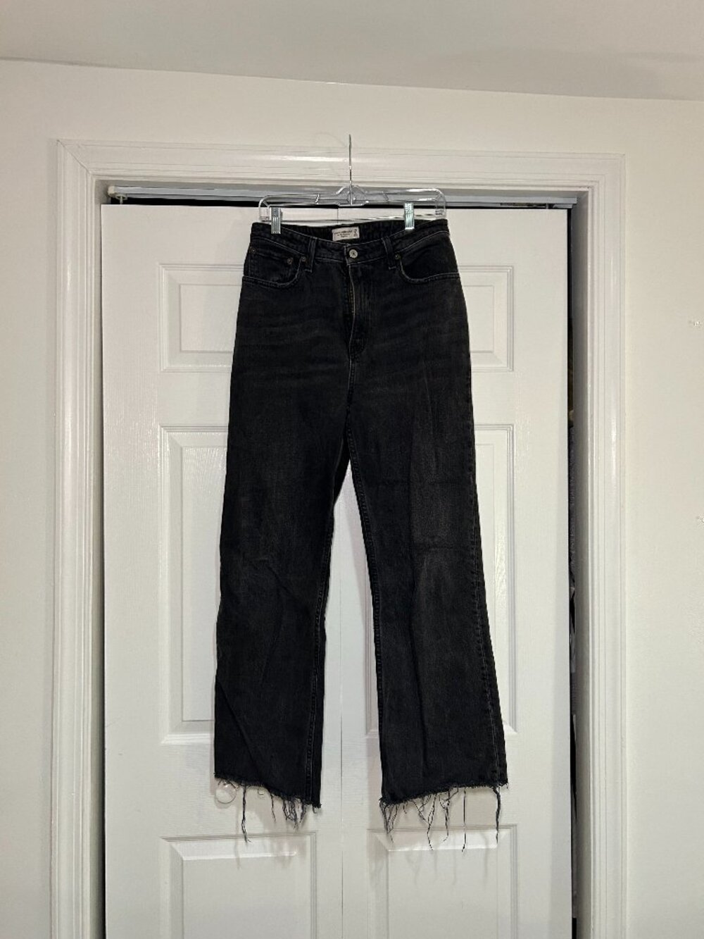 Curve Love High Rise 90s Relaxed Frayed Hem Jean